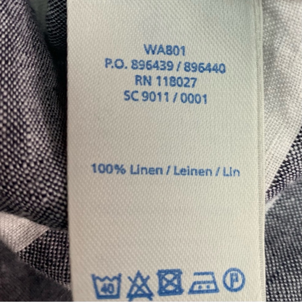 Boden Gray and White Striped Tunic - Picture 7 of 11